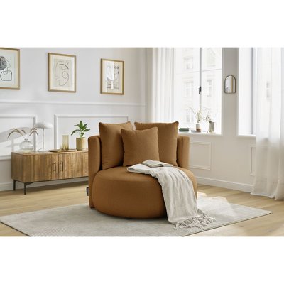 Fauteuil tissu bouclette, CESAR BOBOCHIC