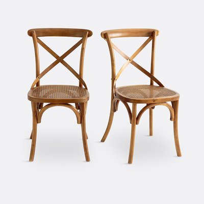 Set of 2 Cedak Wood Chairs LA REDOUTE INTERIEURS