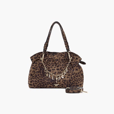 Petit sac shopper S léopard Teana LOLLIPOPS