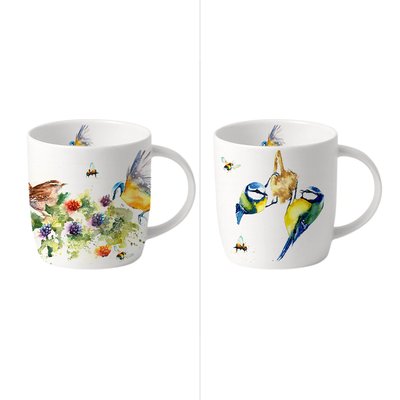 Mug   32 cl (lot de 2)-GARDEN ROY KIRKHAM