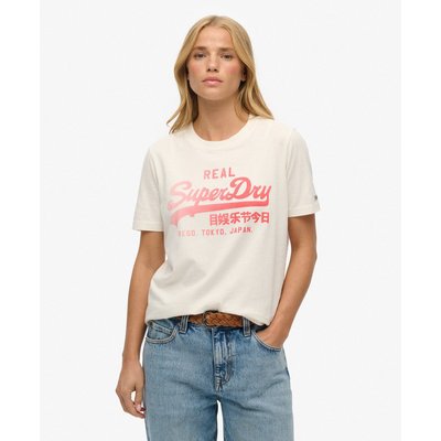 T-shirt délavé Vintage Logo SUPERDRY