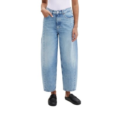 Jeans modèle Lara barrel cropped en pur coton bio MARC O'POLO
