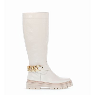 Bottes en cuir à talon décroché GABOR