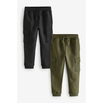 Pantalons jogging cargo, lot de 2 NEXT