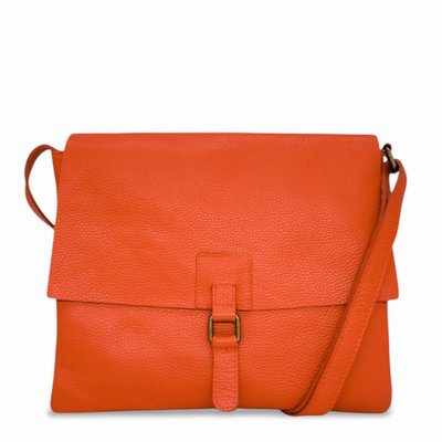 Sac bandoulière besace en cuir grainé COQUETTE OH MY BAG