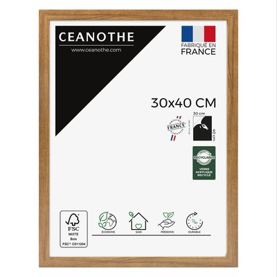 Cadre Photo 30x40 Cm Résine Recyclée PRECIOUS CEANOTHE
