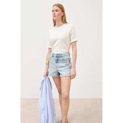Short mom taille haute en jean BONOBO