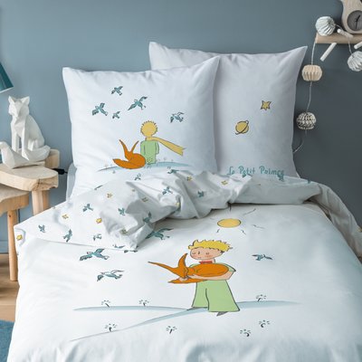 Parure de lit imprimée 100% coton, BIRDS LE PETIT PRINCE