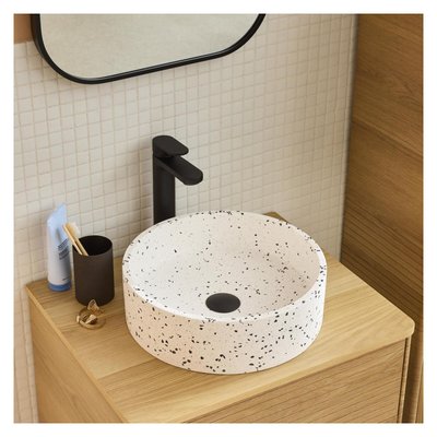 Vasque à poser ronde 38x38cm MILA MOB IN