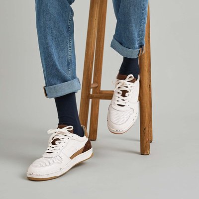 Baskets en cuir ALDER FAGUO