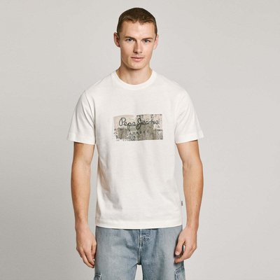 T-Shirt Coupe Regular Avec Logo PEPE JEANS