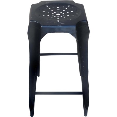 Tabouret de bar vintage Noir ANTIC LINE CRÉATIONS
