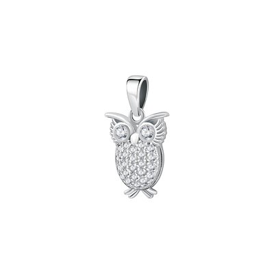 Pendentif en argent 925 et oxyde de zirconium CLEOR