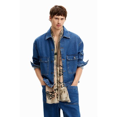 Veste en jean avec poches DESIGUAL