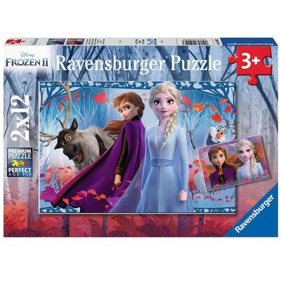 Puzzle Disney La Reine des Neiges 2x12 pcs RAVENSBURGER