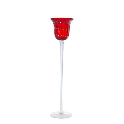 Photophore décoratif en verre soufflé H35 SIA DECO