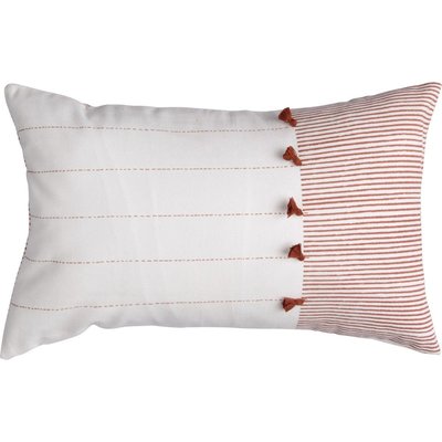Housse de coussin coton PINSTRIPE FEBRONIE