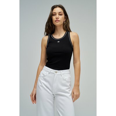 TOP BASIQUE AVEC FILS DE Fil textile SALSA JEANS