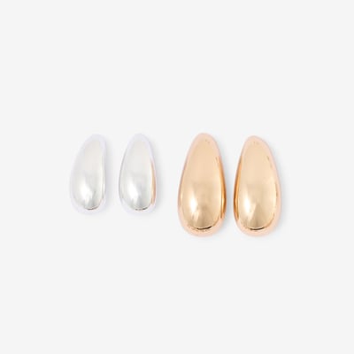 Set de 2 boucles d'oreilles gouttes BALABOOSTE
