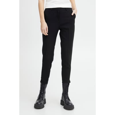 Pantalon jambe fuselée, taille mi-haute ICHI
