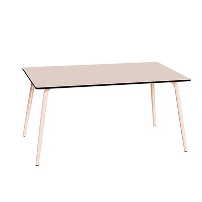 Table à manger d'extérieur de style rétro SUN LES GAMBETTES