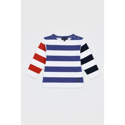 Marinière fantaisie en coton épais BABY ARMOR-LUX