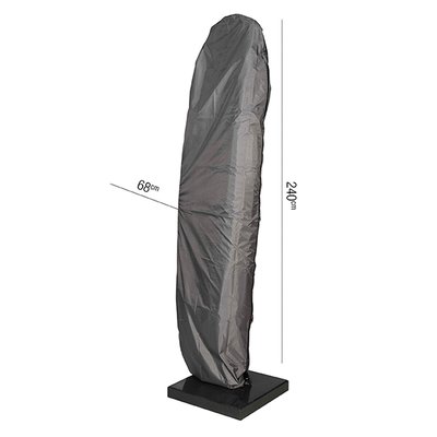 Garden Free Arm Parasol Cover 240x68cm AEROCOVER