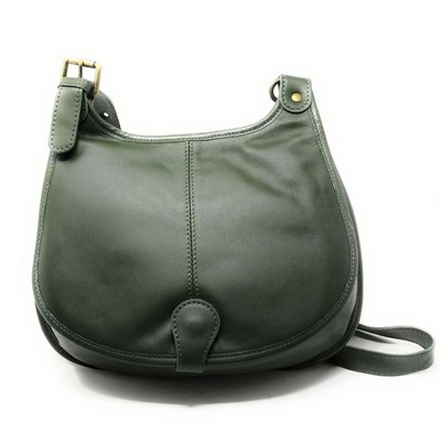 Sac besace bandoulière cuir lisse CARTOUCHIERE OH MY BAG