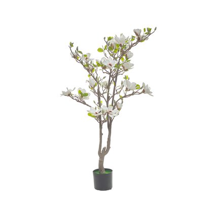 Planta artificial "Magnolia Branca" 140cm, BORGHESI BORGHESI