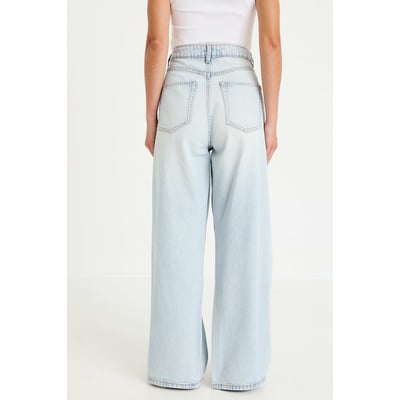 Jean wide leg taille haute Petite CACHE CACHE