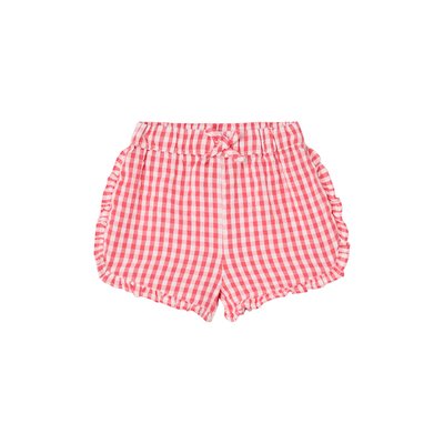 Short vichy en seersucker VERTBAUDET