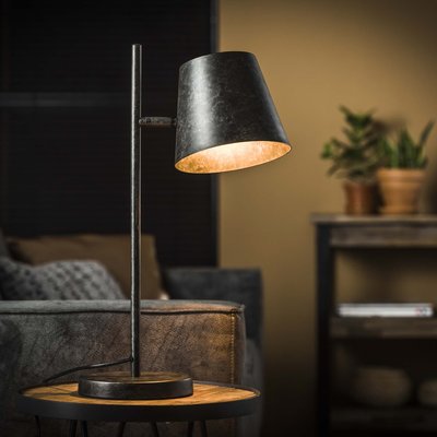Lampe de bureau en métal aspect vintage NIAGARA PIER IMPORT