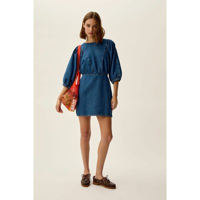 Robe en jean courte LANDRY DES PETITS HAUTS