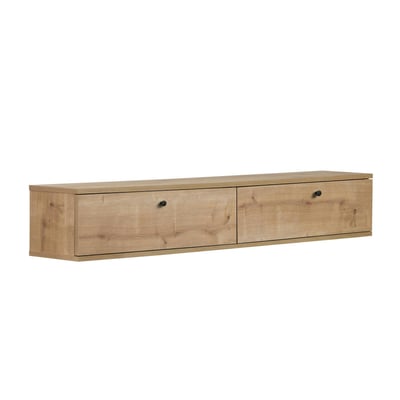 Meuble TV suspendu faible encombrement 160 cm MARFA PIER IMPORT
