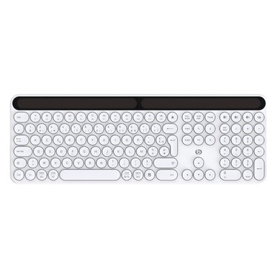 Clavier sans fil Solaire SKW Blanc ESSENTIEL B
