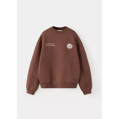 Sweat-shirt oversize imprimé MANGO KIDS