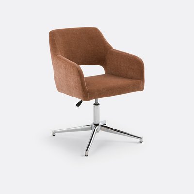 Fauteuil de bureau tissu velours, Esma LA REDOUTE INTERIEURS