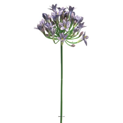 Agapanthe artificielle en tigeH 75cm, ARTIFICIELLES