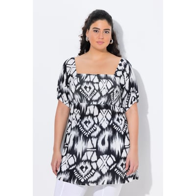 Blouse smockée, silhouette en A évasée ULLA POPKEN