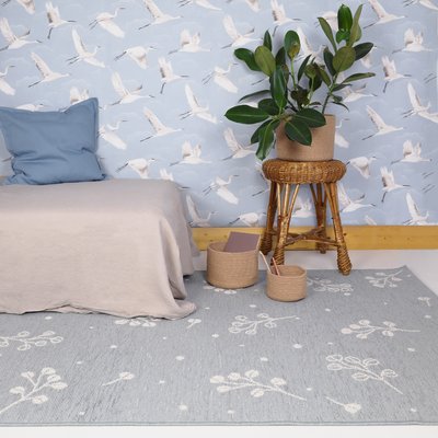 Tapis motif végétal LITTLE NATURE NATTIOT