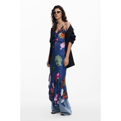 Desigual - Robe midi à fleurs DESIGUAL