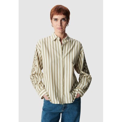 Chemise à rayures broderies ajourées IKKS