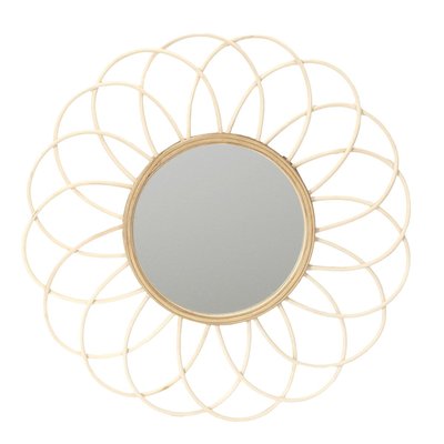 Miroir Rosace en rotin THE HOME DECO FACTORY