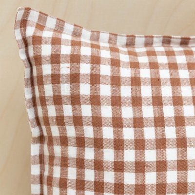 Housse de coussin Taormina en lin lavé GABRIELLE PARIS