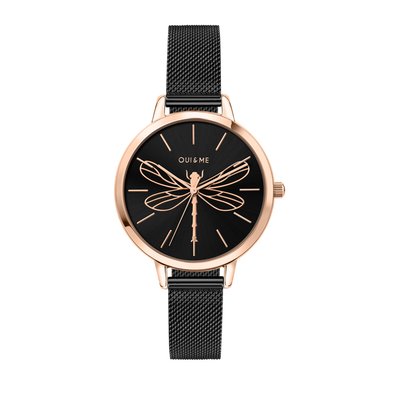 Montre analogique en acier AMOURETTE OUI & ME