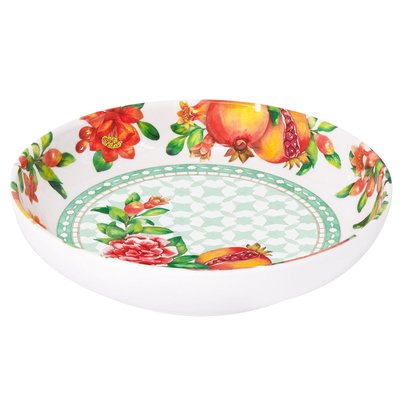 Assiette creuse mélamine Seville 20 cm LES JARDINS DE LA COMTESSE