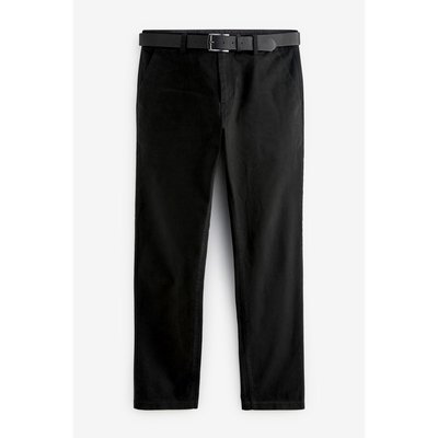 Pantalon chino slim doux avec ceinture NEXT