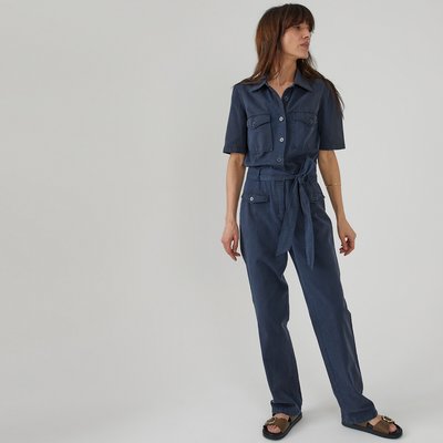 Short Sleeve Jumpsuit LA REDOUTE COLLECTIONS