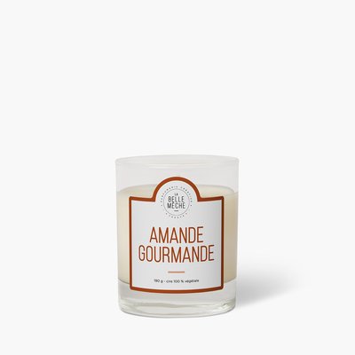 Bougie parfumée AMANDE GOURMANDE LA BELLE MECHE