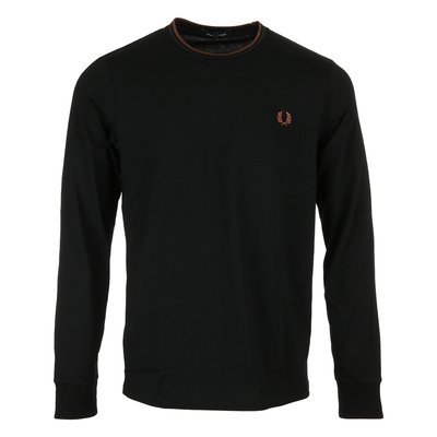 T-shirt Long Sleeved Twin Tipped Tee Shirt FRED PERRY